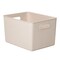 Superio Plastic Storage Container Bins, Organizer Baskets, Boxes for Organizing Closet Shelves Drawer Shelf